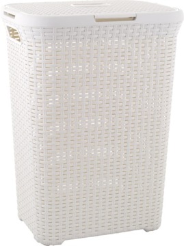 Kosz na bieliznę Curver Natural Style 60L jasny sz