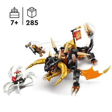 LEGO Ninjago Земляной дракон Коула EVO 71782