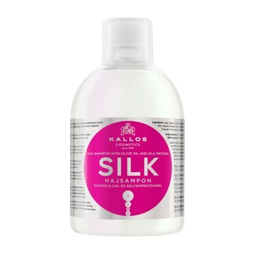 Kallos Silk Szampon Do Włosów z Jedwabiem 1000ml
