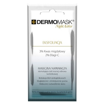 L'biotica Dermomask Night Active eksfoliacja 12 ml