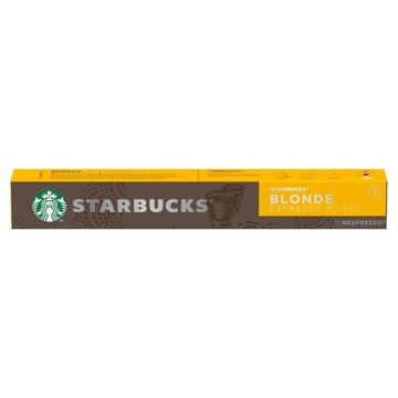 KAPSUŁKI STARBUCKS BLONDE ESPRESSO ROAST DO NESPRESSO 10 SZT