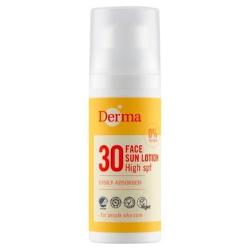 Krem słoneczny do twarzy SPF30 DERMA