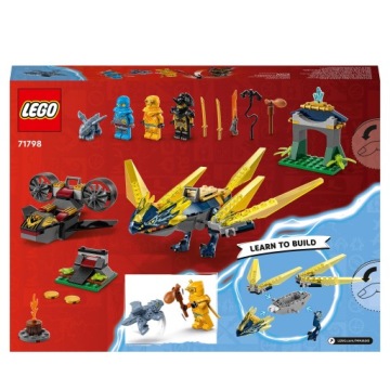 LEGO NINJAGO НЯ И АРИН - БИТВА НА СПИНЕ ДРАКОНА 71798 4+