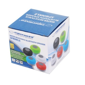 ESPERANZA BT SPEAKER ВОДОНЕПРОНИЦАЕМЫЙ SPRINKLE WHITE