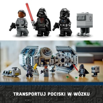 LEGO STAR WARS 75347 ДАРТ ВЕЙДЕР ГАЛСТУК КОРАБЛЬ БОМБАРДИРОВЩИК С МЕЧОМ 625 ЭЛ