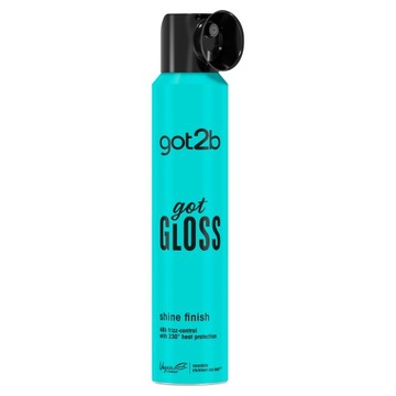 GOT2B Gloss Finish Сияющий лак для волос 200 мл