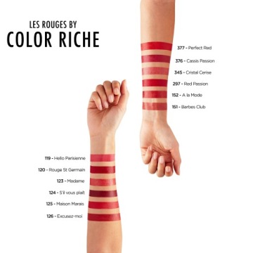 LOREAL COLOR RICHE Атласная ПОМАДА 124 VOUS PLAIT
