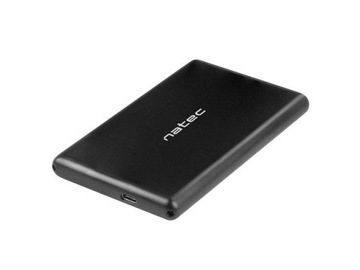 Natec Rhino-C 2,5 дюйма SATA, черный, USB 3.0, тип C