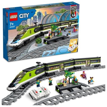 KLOCKI LEGO CITY 60337 EKSPRESOWY POCIĄG PASAŻERSKI