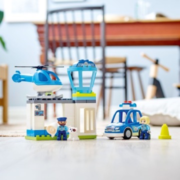 LEGO DUPLO Полицейский участок и вертолет 10959
