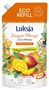 Luksja Creamy Soft Kremowe mydło w płynie soczyste Mango, zapas 900ml