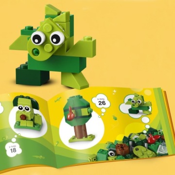LEGO Classic 11007 Зеленые кубики для творчества