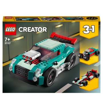 LEGO Creator 3 w 1 31127 Uliczna wyścigówka 3w1 nowe plomba
