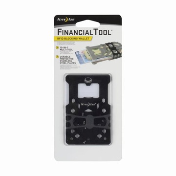 Nite Ize Financial Tool RFID Многофункциональный мультиинструмент черный