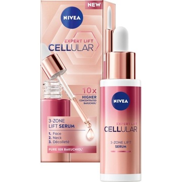 NIVEA CELLULAR EXPERT LIFT serum do twarzy z Bakuchiolem 30ml