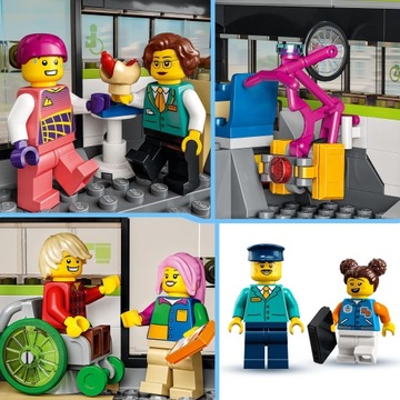 LEGO City 60337 Пассажирский экспресс-поезд