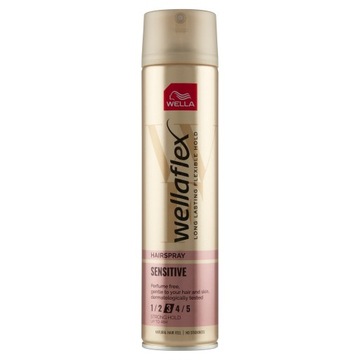 WELLAFLEX SENSITIVE лак для волос 250мл
