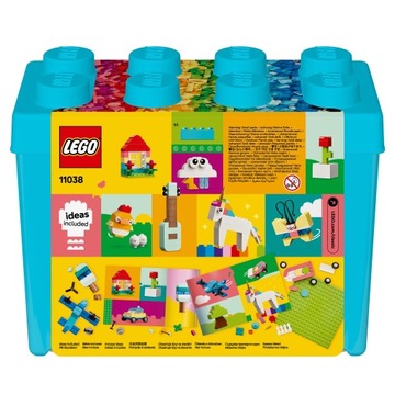 LEGO Classic 11038 Creative Box с разноцветными кубиками