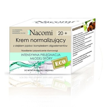 Крем нормализующий Nacomi 20+ 50мл