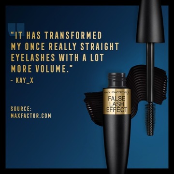 MAX FACTOR ТУШЬ С ЭФФЕКТОМ НАЛОЖНЫХ РЕСНИЦ