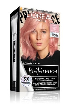 L'Oreal Paris Preference Vivid Colors 9.213 Rose Gold farba do włosów