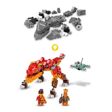 LEGO Ninjago Огненный дракон Кайя ЭВО 71762