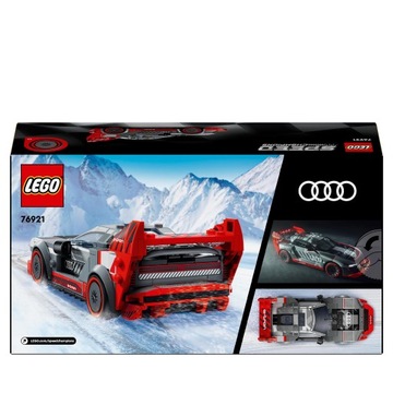 LEGO Speed Champions 76921 Wyścigowe Audi S1 E-tron Quattro + KATALOG LEGO