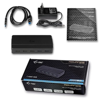 I-tec U3HUB742 USB3.0 ЗАРЯДНЫЙ КОНЦЕНТР 7 ПОРТ USB-концентратор