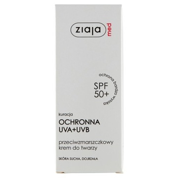 Ziaja Med przeciwzmarszczkowy krem SPF50+ 50 ml