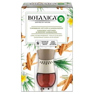 Набор освежителей воздуха Air Wick, штекер + сменный блок, 19 мл Botanica Air Wick