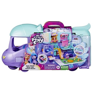 MY LITTLE PONY F7650 GRZYWOLOT latający KAMPER +5 kucyków