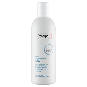 Ziaja MED AZS NATŁUSZCZAJĄCY OLEJEK MYJĄCY DO KĄPIELI I POD PRYSZNIC 270ml