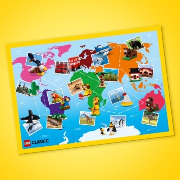 LEGO Classic Вокруг Света 11015 Креатив 950 шт.