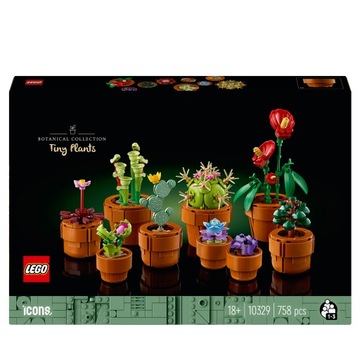 LEGO ICONS 10329 Маленькие растения ЦВЕТЫ В ГОРШКАХ ПОДАРОК ​​НОВЫЙ букет