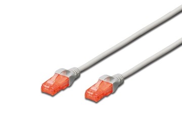 Кабель локальной сети RJ45, Digitus, U/UTP, CAT 6, 2,00 м