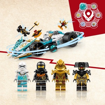 LEGO Bricks Ninjago 71791 Сила дракона Зейна — Гонщик Кружитцу
