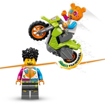 LEGO City 60356 Каскадерский велосипед с медведем