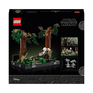 LEGO Star Wars 75353 Диорама «Погоня на спидере через Эндор»