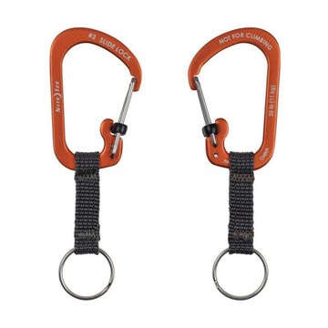 Брелок для ключей Nite Ize SlideLock с алюминиевым помпоном