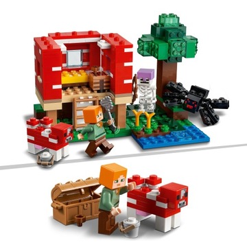 LEGO Minecraft 21179 Грибной домик