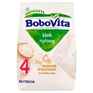 Каша БобоВита рисовая 4м+ 160г
