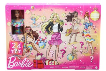BARBIE GXD64 KALENDARZ ADWENTOWY