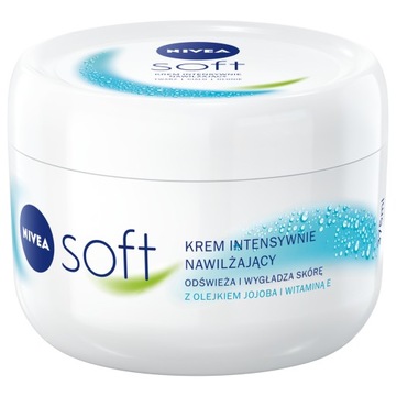 NIVEA SOFT Intensywnie nawilżający krem do twarzy i ciała 375 ml