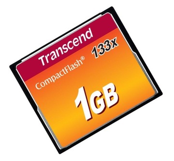 TRANSCEND 1 ГБ CF Compact Flash 133x 30 МБ/с UDMA4
