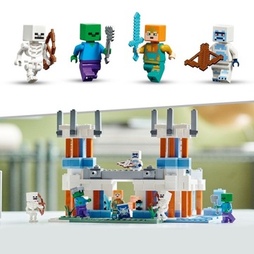 LEGO Minecraft 21186 Ледяной замок