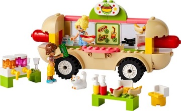 LEGO Friends 42633 Мобильный фургон с едой и сосисками для хот-догов 100 часов 4+