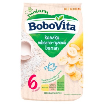 BoboVita Кашка Молочно - Рисова Банан 230 г 6 міс.+