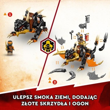 LEGO Ninjago Земляной дракон Коула EVO 71782