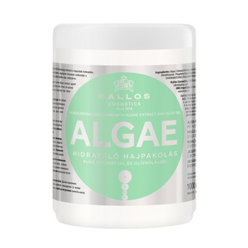 МАСКА ДЛЯ ВОЛОС KALLOS ALGAE С ВОДОРОЛЕСЯМИ 1000мл