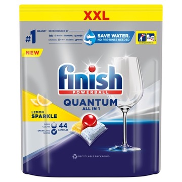 FINISH Quantum All-in-1 Lemon Kapsułki do zmywarki 44 szt.